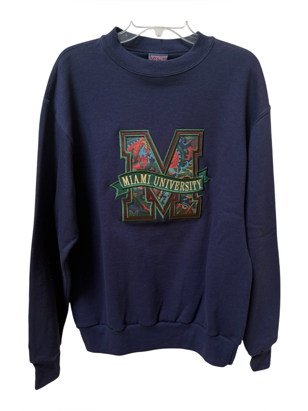 Miami University Navy Crewneck Sweatshirt